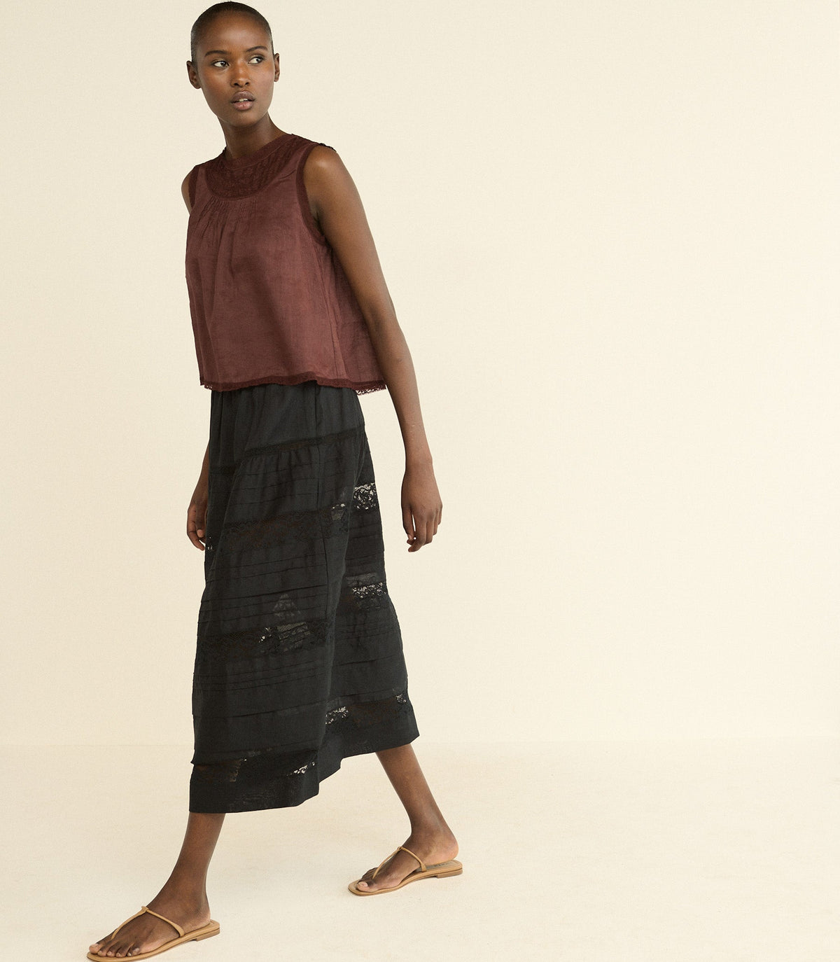 Sidra Skirt -- Black