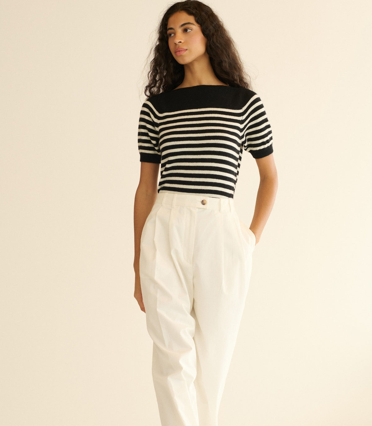 Vidette Sweater -- Marceau Stripe