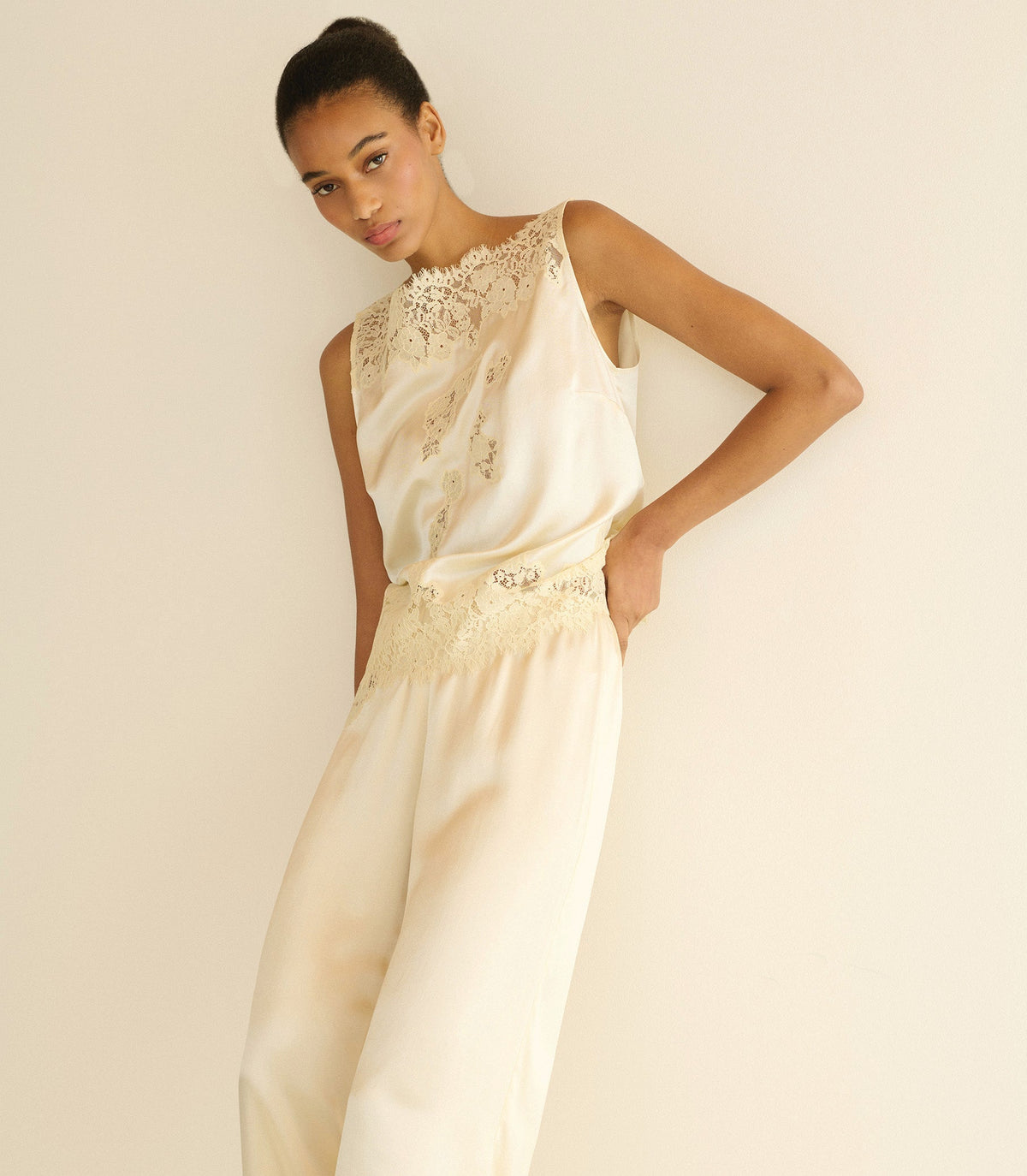 Viviane Top -- Sea Salt